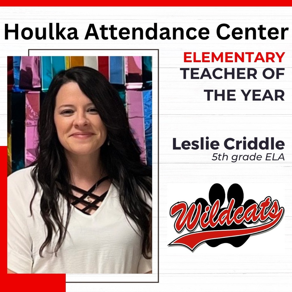 Leslie Criddle, Elementary Teacher of the Year