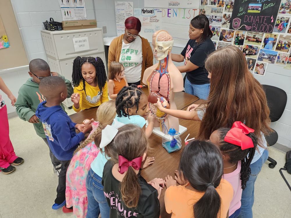 Second Grade students visited Houston CTE
