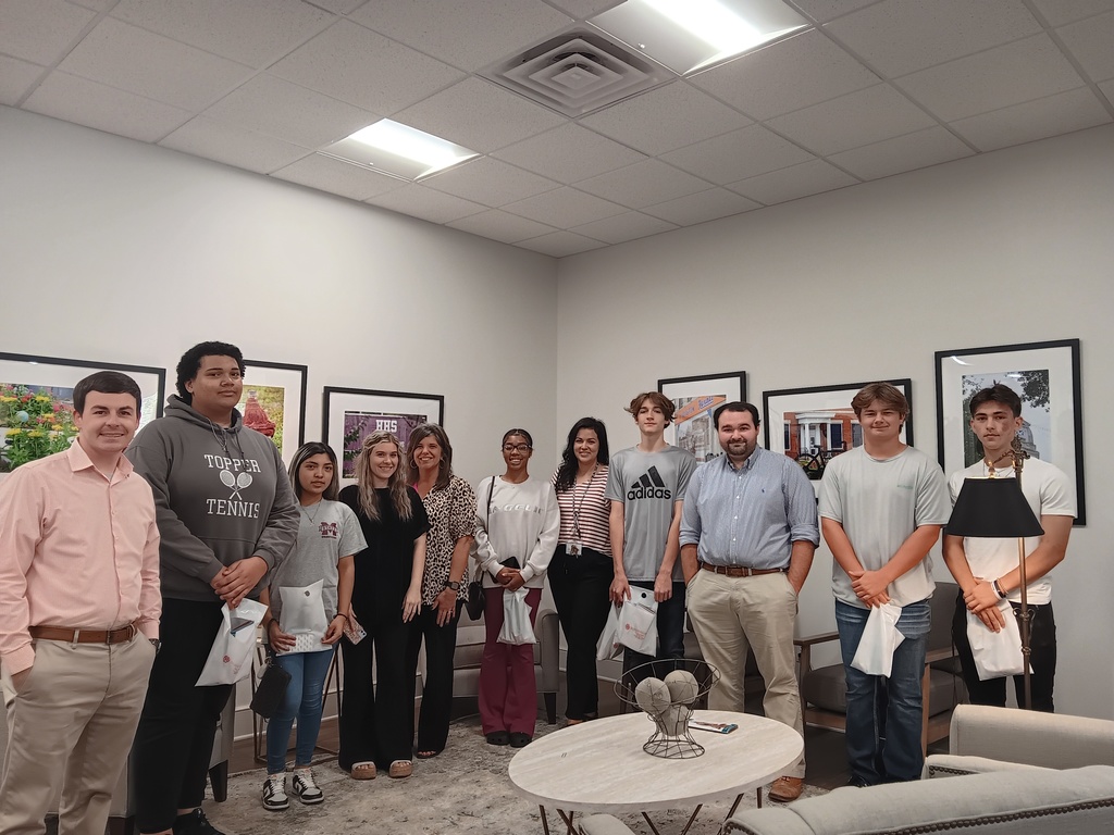 Business and Marketing Fundamentals II visited the Bank of Okolona Houston Branch today.  They are learning about checking accounts, interest rates, and credit scores.